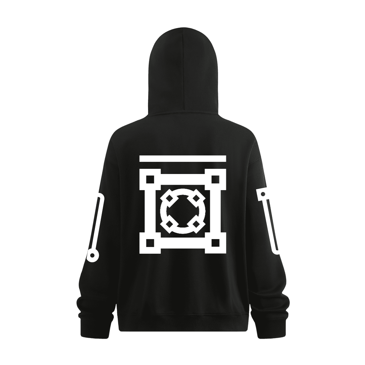 Face Guard Hoodie (Black)