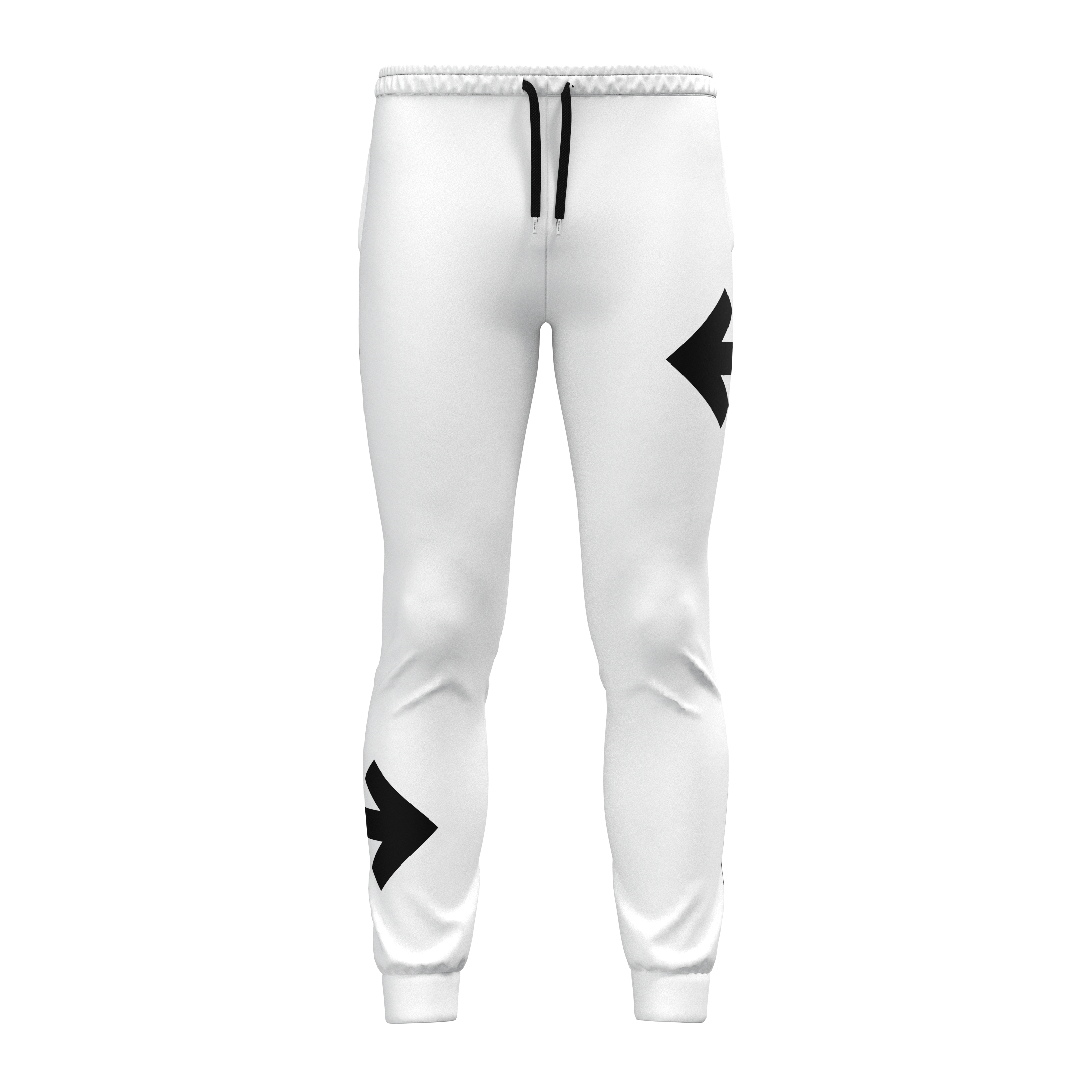 White Joggers