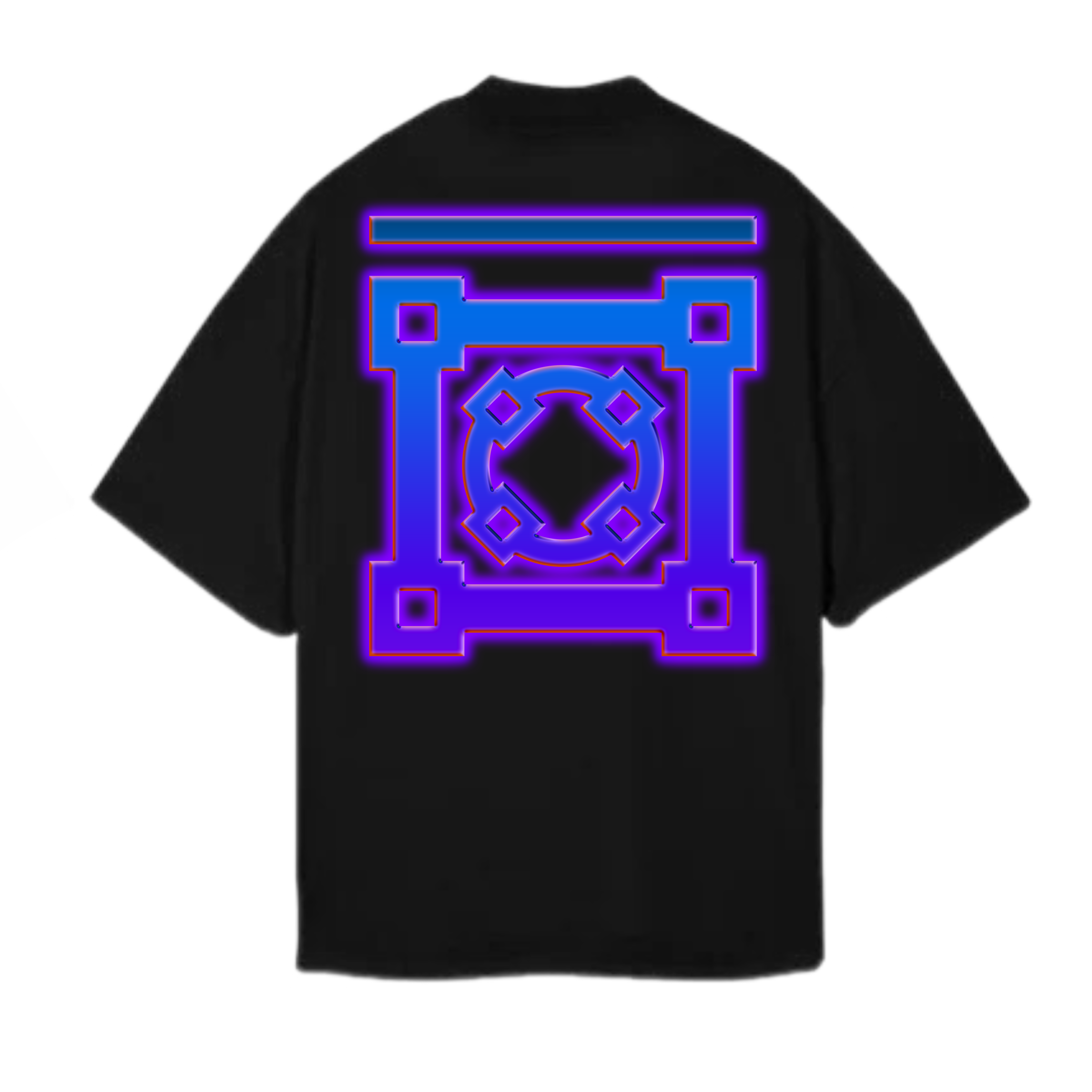 Tech Night Life Boxy Shirt