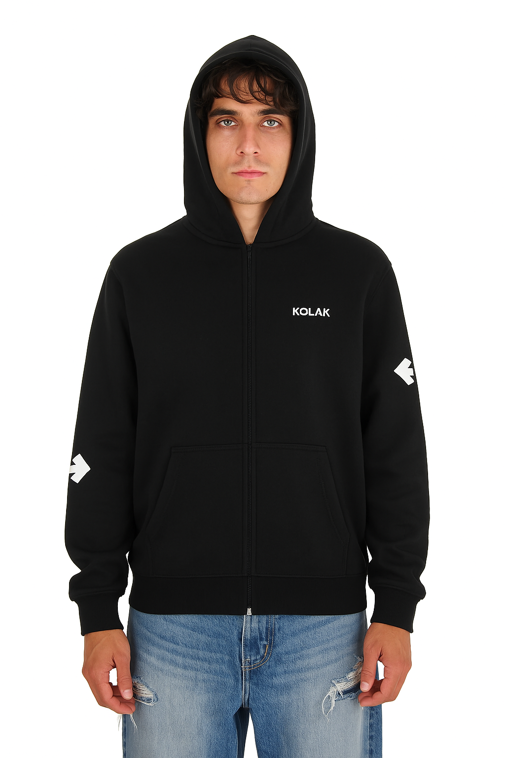 Face Guard Hoodie (Black)